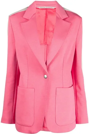 Palm Angels Einreihiger Blazer mit Besatzstreifen