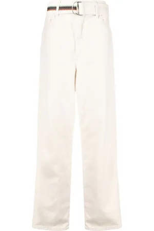 MARCELO BURLON Hose mit Kreuzstickerei