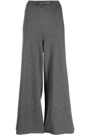 Jil Sander Gestrickte Hose mit weitem Bein