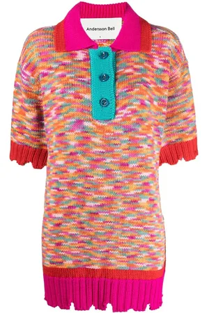 Andersson Bell Gestricktes Poloshirt