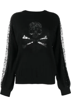 Philipp Plein Sweatshirt mit Totenkopf-Print