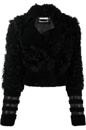 Philipp Plein Gothic Plein Shearling-Jacke