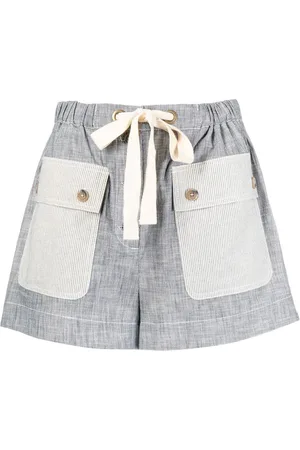 ULLA JOHNSON Shorts mit Kordelzug