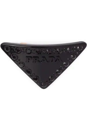 Prada Haarspange mit Logo