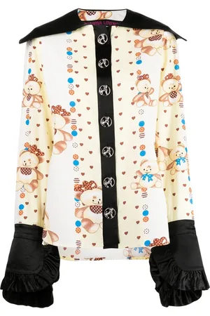 Chopova Lowena Hemd mit grafischem Print