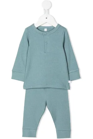 Mori Pyjama aus geripptem Strick