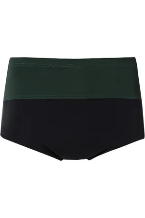 AMIR SLAMA Zweifarbige Badeshorts