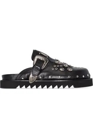 TOGA VIRILIS Mules mit Nieten