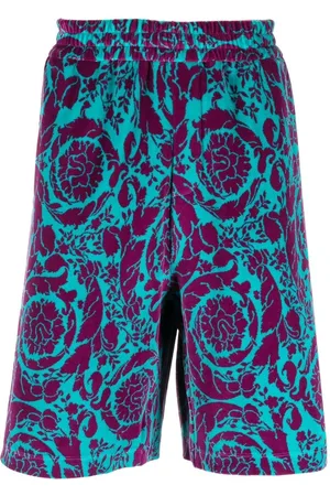 VERSACE Bermudas mit abstraktem Muster