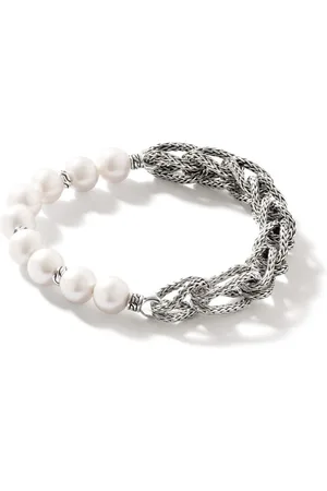 John Hardy Asli Link 10,5mm Süßwasserperlen-Armband