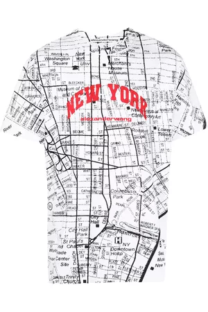 Alexander Wang Shirts - T-Shirt mit "New York"-Print