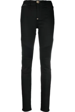 Philipp Plein Skinny-Jeans mit hohem Bund