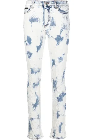 Philipp Plein Jeans mit Bleached-Effekt