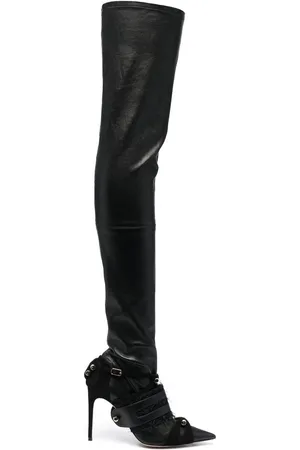 HARDOT Klassische Overknee-Stiefel 105mm