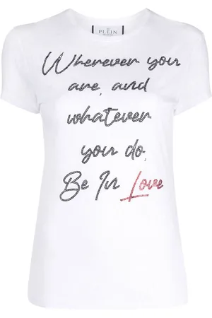 Philipp Plein T-Shirt mit Kristallen