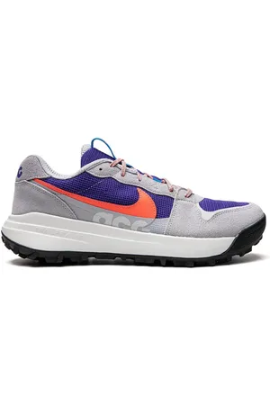 Nike ACG Lowcate Wolf Grey Bright Crimson Sneakers