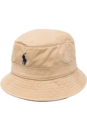 Ralph Lauren Fischerhut mit Logo-Stickerei
