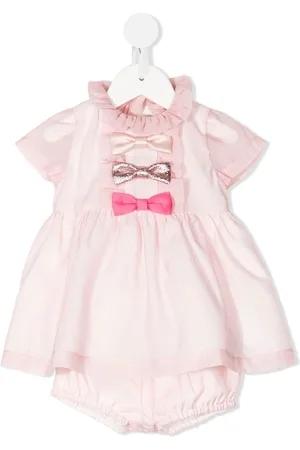 HUCKLEBONES LONDON Kleid und Höschen mit Schleife