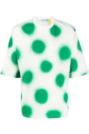 Moncler Kurzärmeliges T-Shirt mit Polka Dots