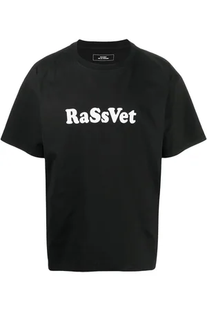 Rassvet T-Shirt mit Logo-Print