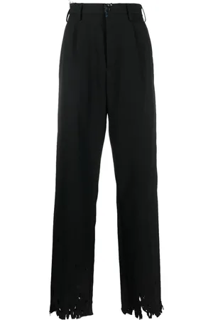 Marni Gerade Hose im Distressed-Look