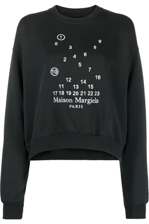 Maison Margiela Sweatshirt mit Nummern-Motiv