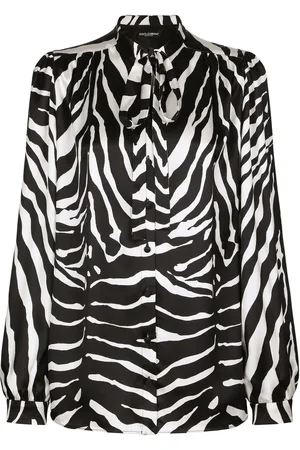 Dolce & Gabbana Hemd mit Zebra-Print