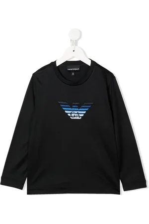 Emporio Armani T-Shirt mit Logo-Stickerei