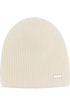 Woolrich Gerippte Beanie aus Kaschmir