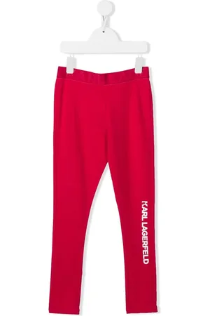 Karl Lagerfeld Leggings mit Logo-Bund