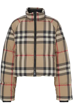 Burberry Gefütterte Cropped-Jacke