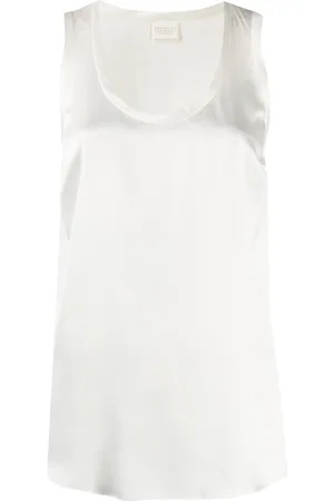 Brunello Cucinelli Top mit rundem Ausschnitt