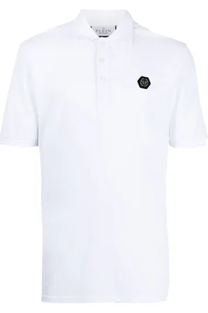 Philipp Plein Poloshirt mit Totenkopf-Print