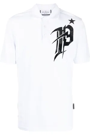Philipp Plein Poloshirt mit Logo-Print