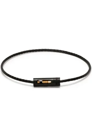 Le Gramme 18kt Cable Gelbgoldarmband mit Titan 5g