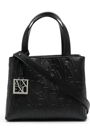 Armani Exchange Handtasche mit Logo-Prägung