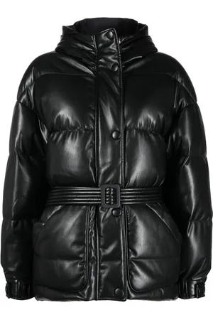 Ienki Ienki Gefütterte Jacke aus Faux-Leder