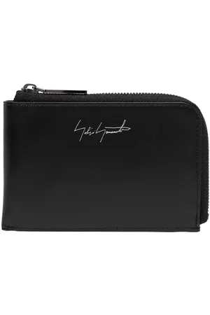 YOHJI YAMAMOTO Portemonnaie mit Logo-Print