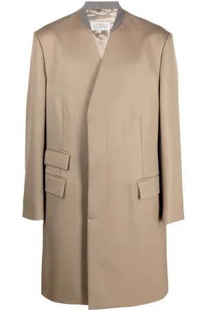 Maison Margiela Einreihiger Cavalry Mantel