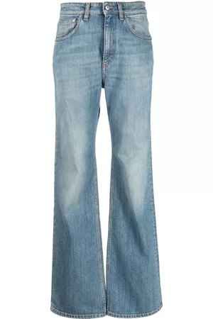 Filippa K Damen Bootcut Jeans - Bootcut-Jeans mit hohem Bund