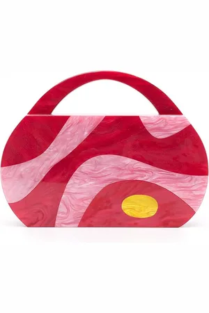 Estile Gestreifte Bacon Handtasche