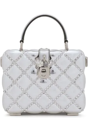 Dolce & Gabbana Dolce Box Handtasche mit Strassverzierung