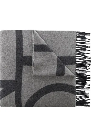 Totême Großer Schal mit Monogramm