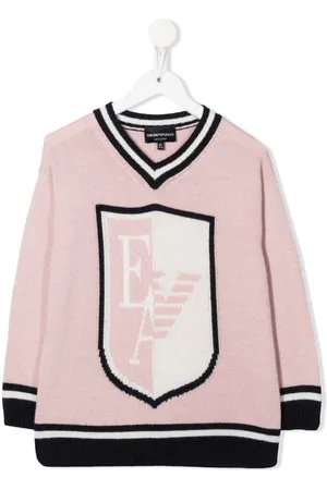 Emporio Armani Pullover im College-Look