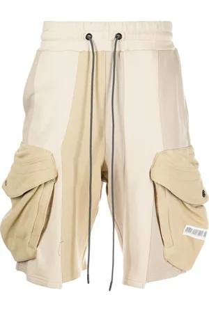 MOSTLY HEARD RARELY SEEN Cargo-Shorts mit Patchwork-Look