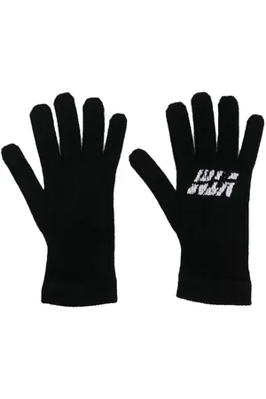 VTMNTS Intarsien-Handschuhe mit Logo
