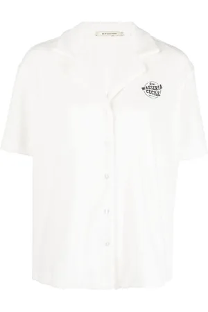 Être Cécile Hemd mit aufgesticktem Logo