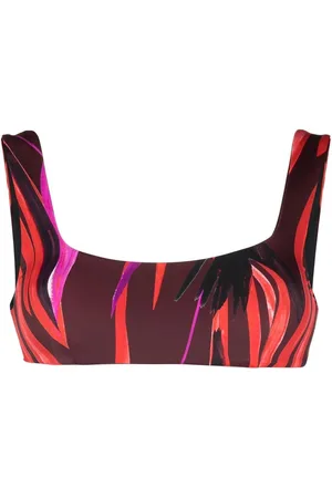 Louisa Ballou Bikinioberteil mit Print