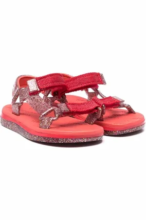 Melissa Glitter-Sandalen mit Klettverschluss