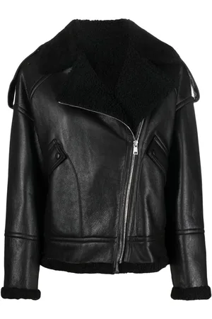 YVES SALOMON Klassische Bikerjacke